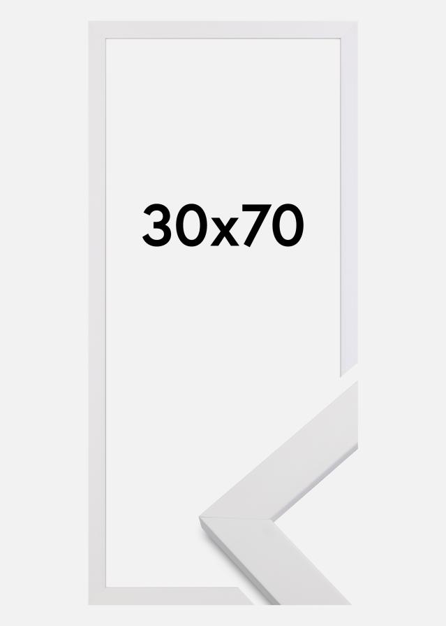 Galleri 1 Rahmen White Wood Acrylglas 30x70 cm