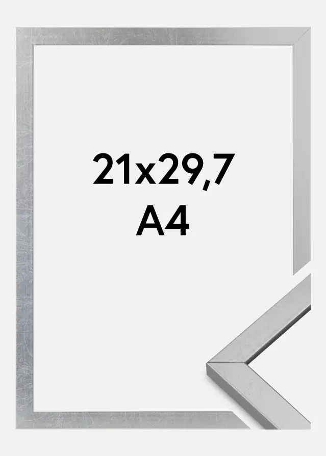 Mavanti Rahmen Minerva Acrylglas Silber 21x29,7 cm (A4)