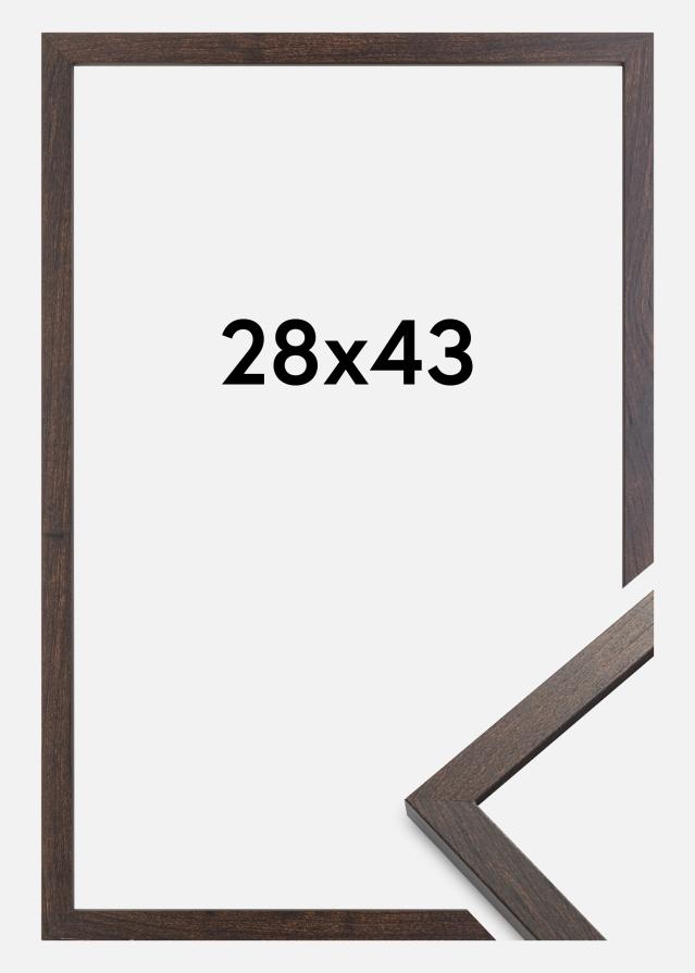 Artlink Factory I Rahmen Trendy Acrylglas Nussbaum 28x43 cm