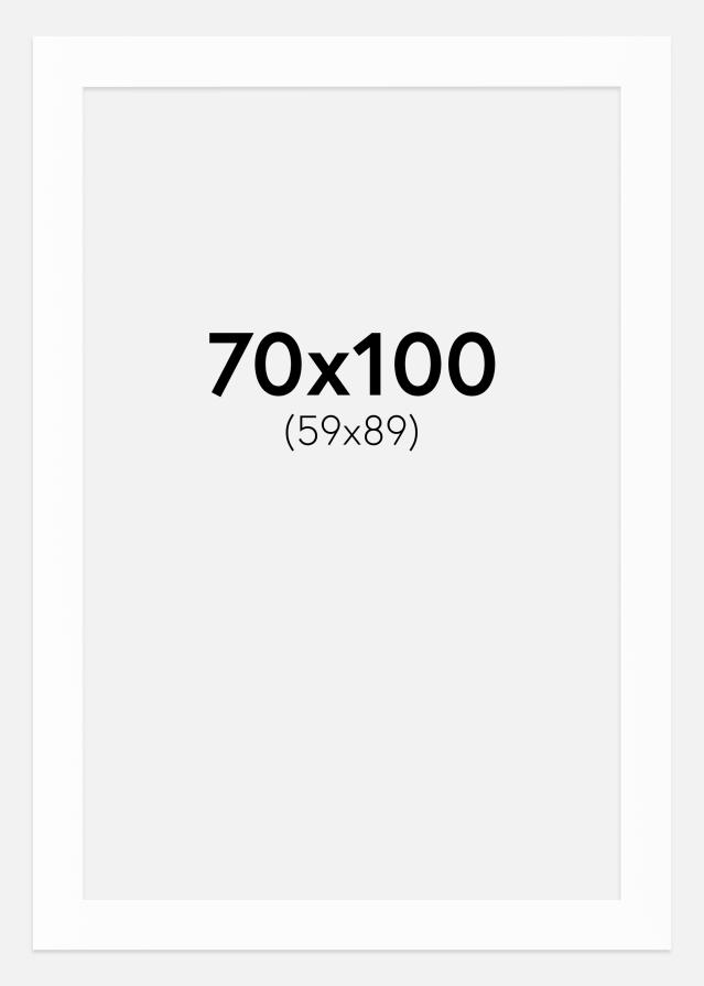 Galleri 1 Passepartout Canson Weiß (weißer Kern) 70x100 cm (59x89)