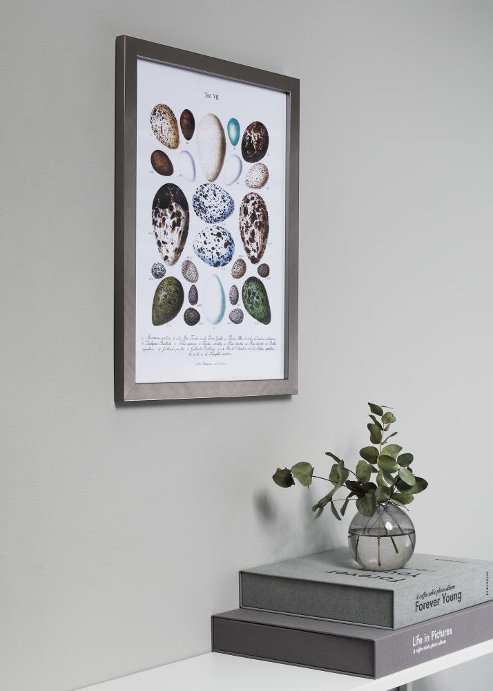 Galleri 1 Rahmen Uppsala Silber 28x35 cm