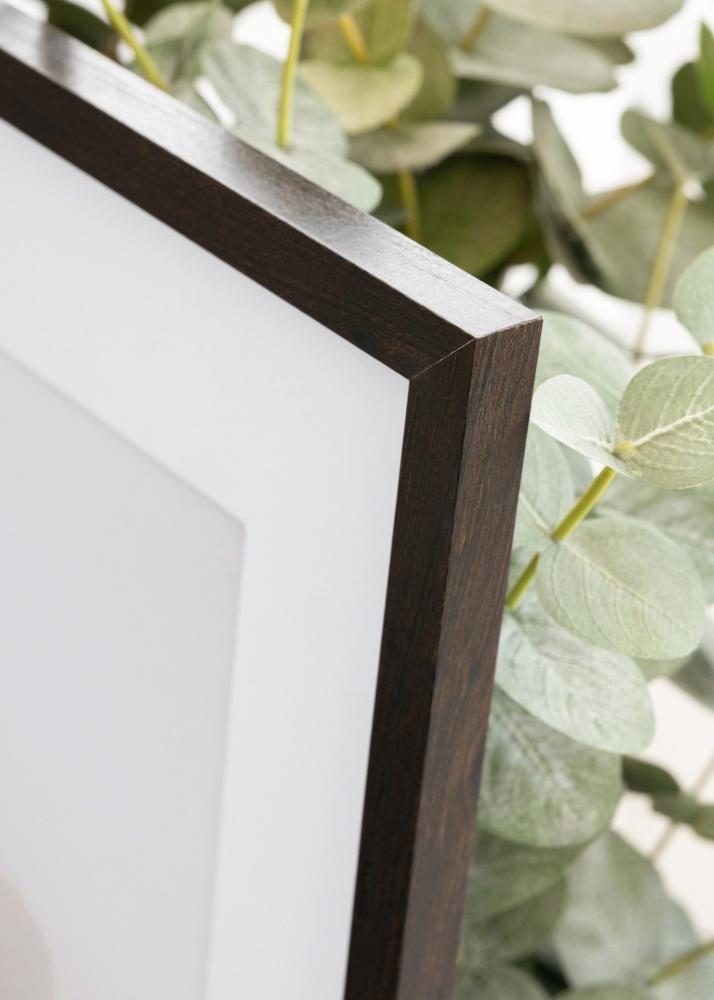 BGA Rahmen Trendy Acrylglas Walnuss 50x70 cm