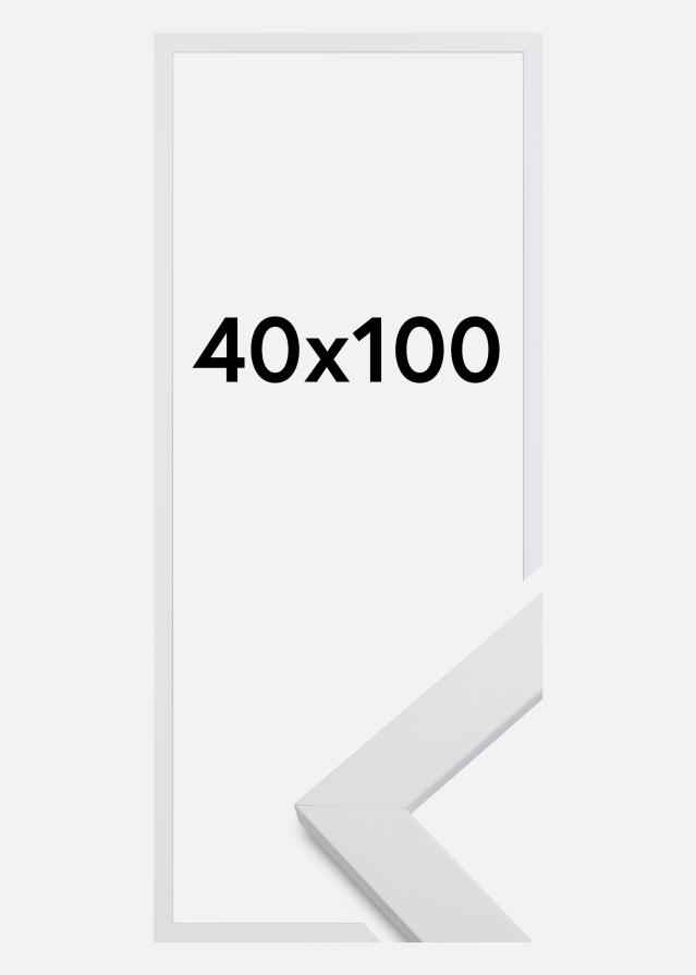 Galleri 1 Rahmen White Wood 40x100 cm