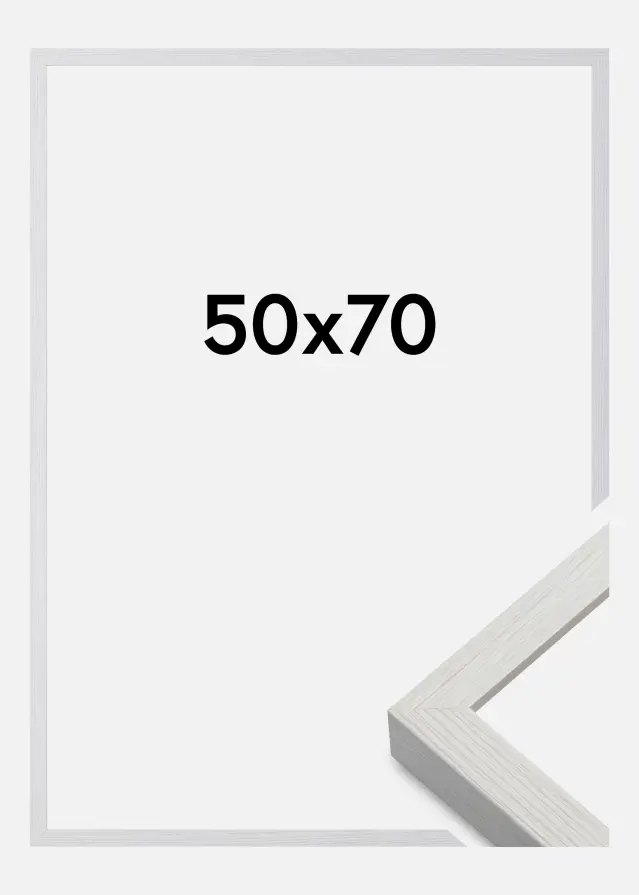 Nielsen Rahmen Nielsen Premium Quadrum Schneeweiß 50x70 cm