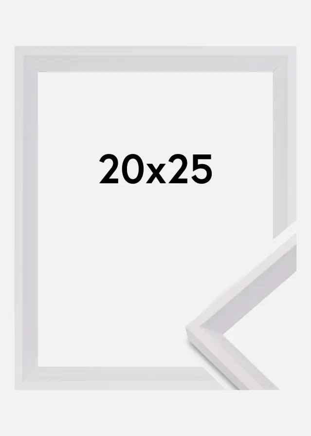 Galleri 1 Rahmen Globe Weiß 20x25 cm