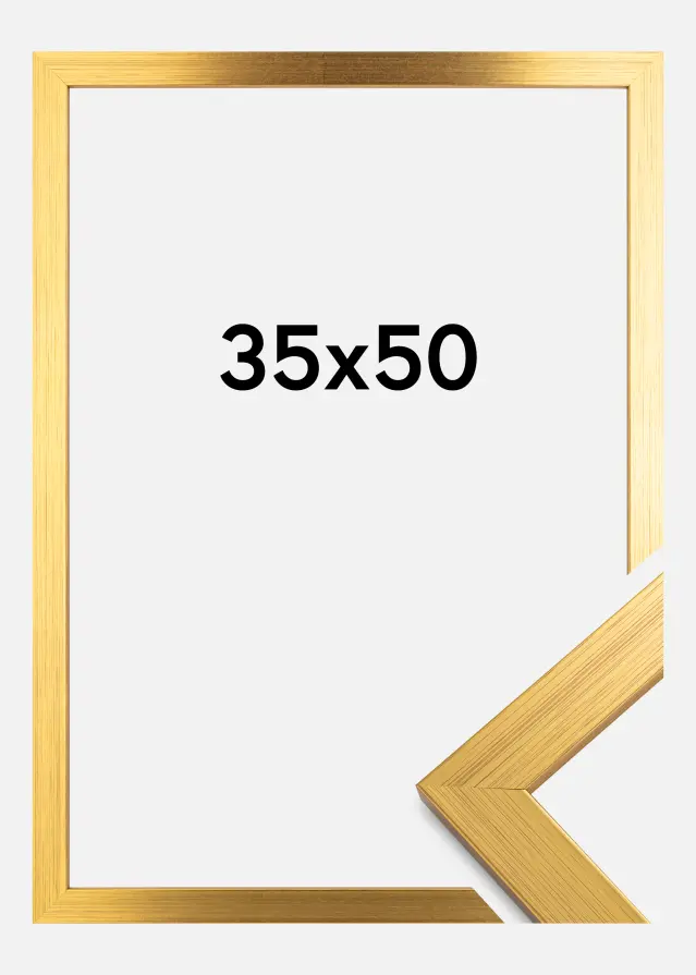 Galleri 1 Rahmen Gold Wood 35x50 cm