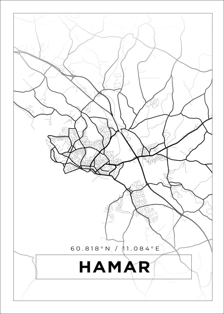 Bildverkstad Map - Hamar - White