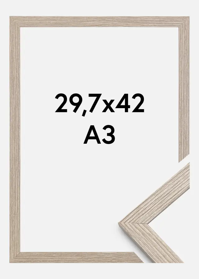 Estancia Rahmen Stilren Greige Oak 29,7x42 cm (A3)