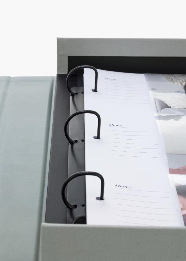 KAILA KAILA MEMORIES Grey XL - Coffee Table Photo Album - 60 Bilder i 11x15 cm