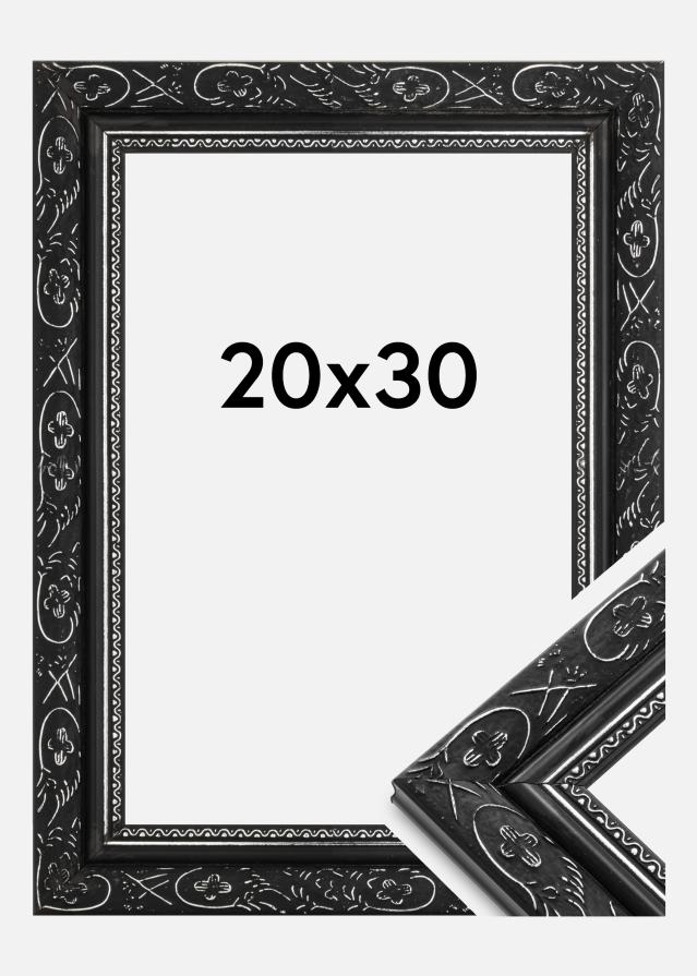 Walther Rahmen Barock Schwarz 20x30 cm