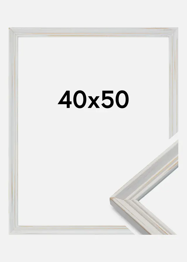 ZEP Rahmen Vintage Home Weiß 40x50 cm