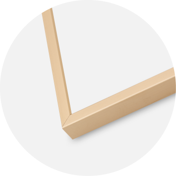 BGA Aluminiumrahmen Acrylglas Messing 50x70 cm