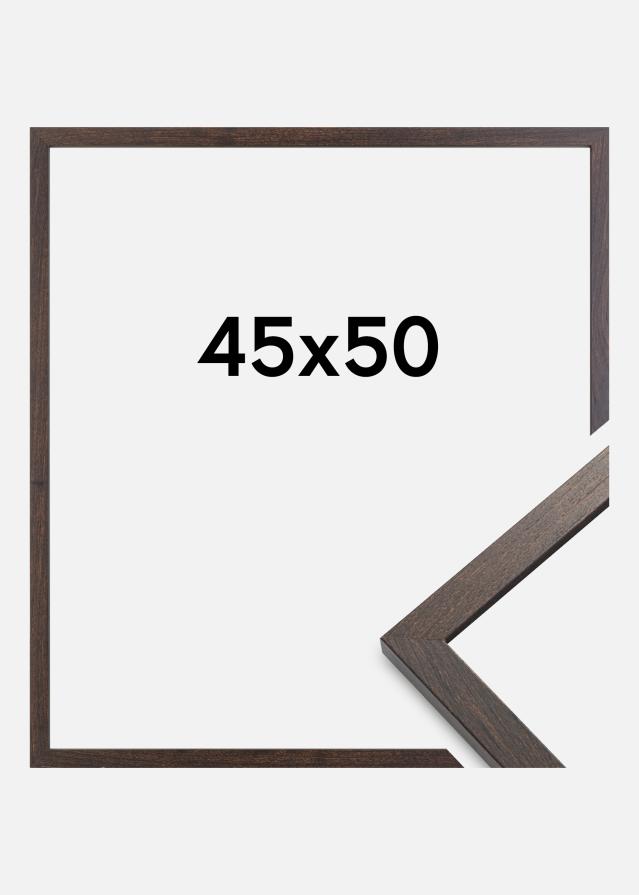 BGA Rahmen Trendy Acrylglas Walnuss 45x50 cm