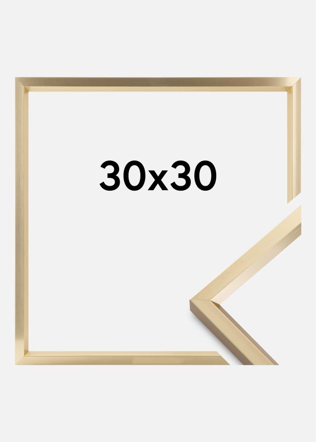 Walther Rahmen Steel Style Gold 30x30 cm