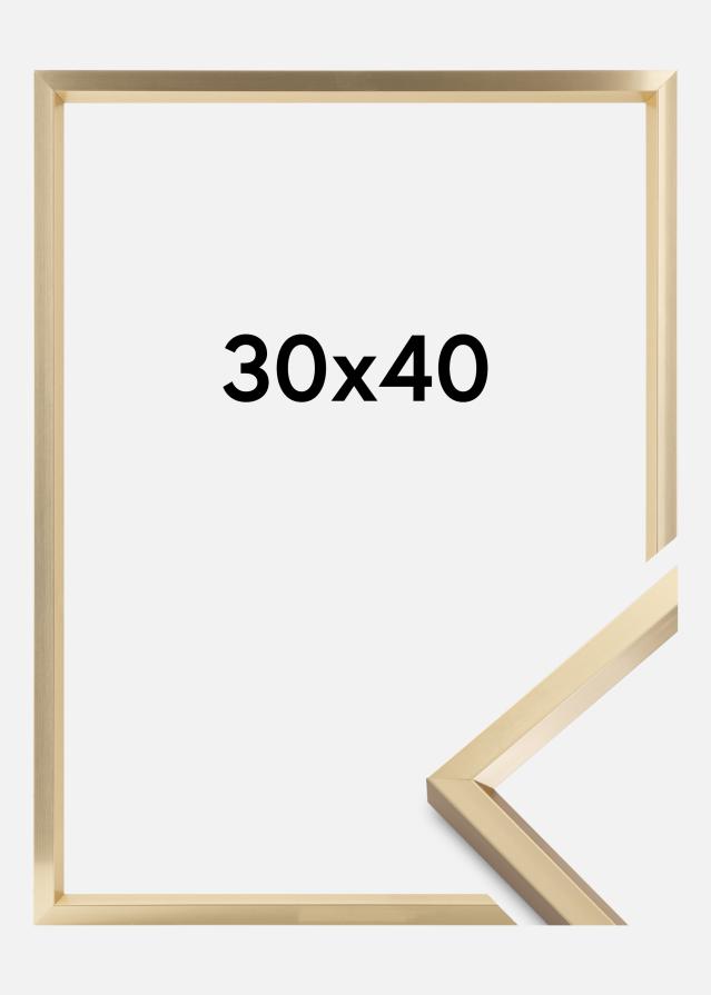 Walther Rahmen Steel Style Gold 30x40 cm