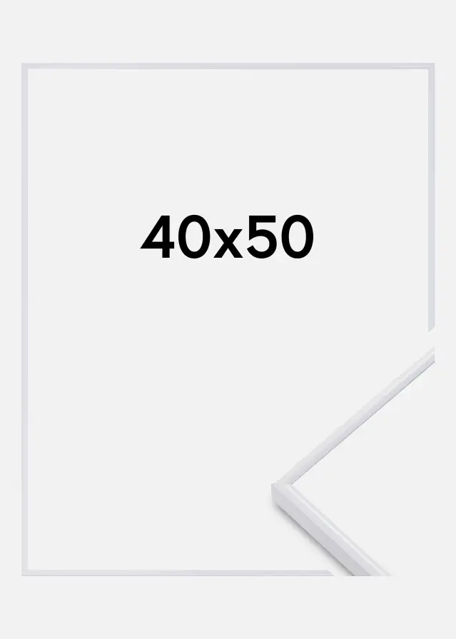 Estancia Rahmen Visby Acrylglas Weiß 40x50 cm