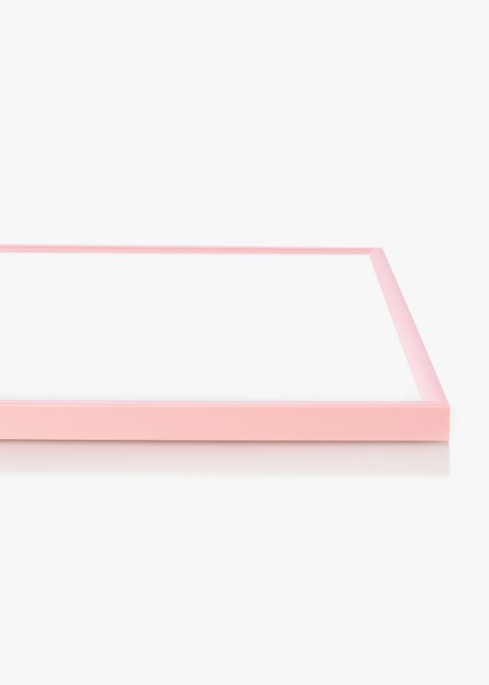 Ram med passepartou Rahmen New Lifestyle Rosa 30x40 cm - Passepartout Weiß 20x30 cm