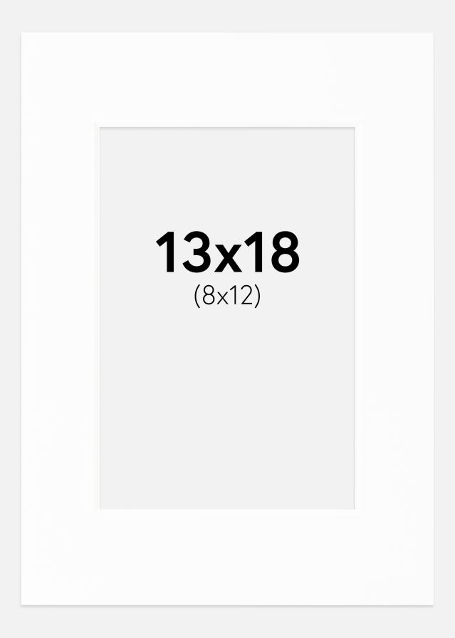 Galleri 1 Passepartout Canson Weiß (weißer Kern) 13x18 cm (8x12)
