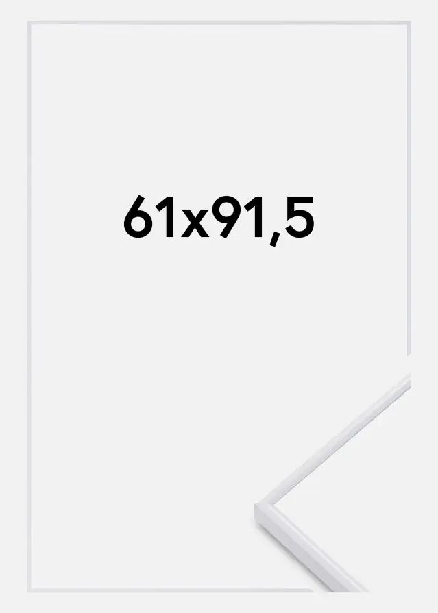 Estancia Rahmen Visby Acrylglas Weiß 61x91,5 cm