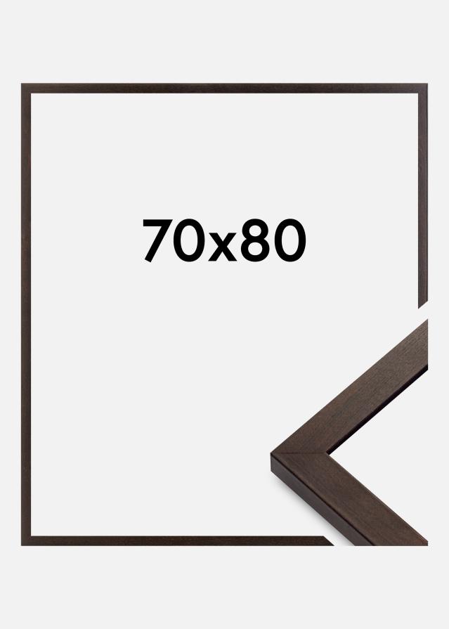 Artlink Rahmen Selection Acrylglas Walnuss 70x80 cm