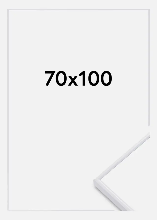 Estancia Rahmen Visby Acrylglas Weiß 70x100 cm