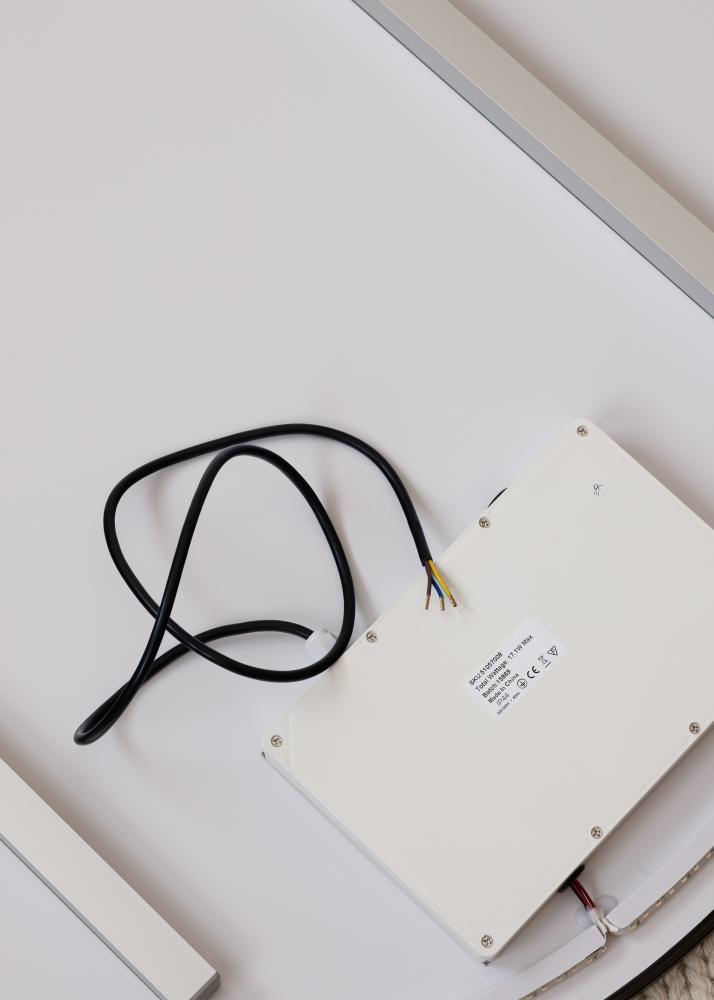 KAILA KAILA Spiegel Circle LED Schwarz 80 cm Ø