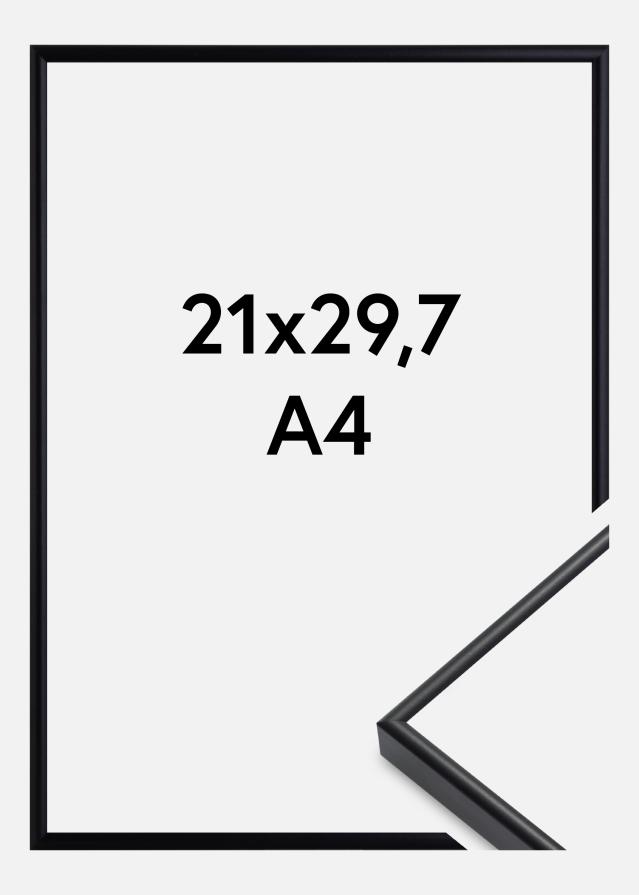 Estancia Rahmen Visby Acrylglas Schwarz 21x29,7 cm (A4)