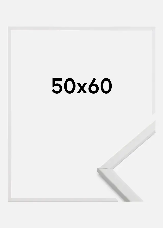 Estancia Rahmen Galant Acrylglas Weiß 50x60 cm