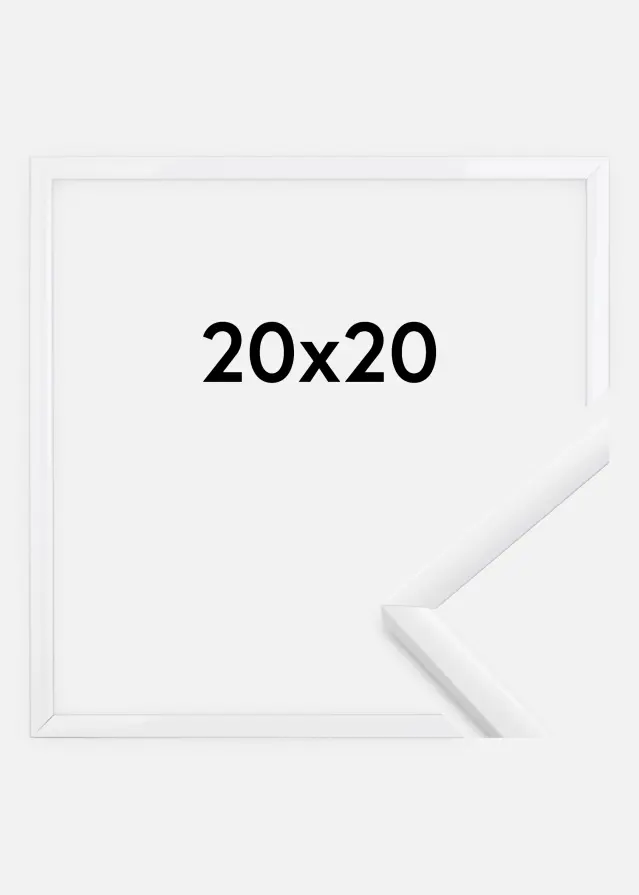 Walther Rahmen New Lifestyle Weiß 20x20 cm