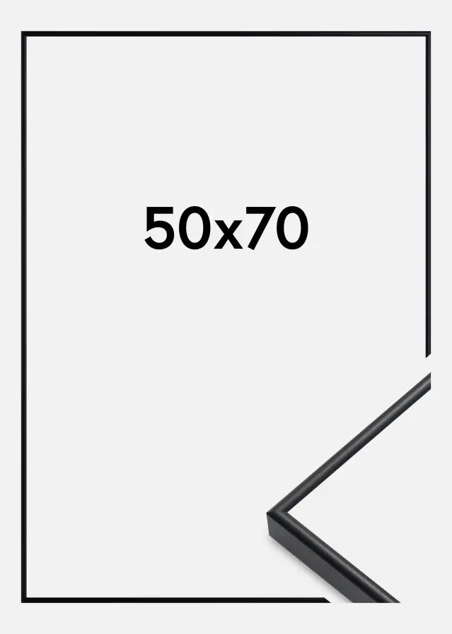 Estancia Rahmen Visby Acrylglas Schwarz 50x70 cm