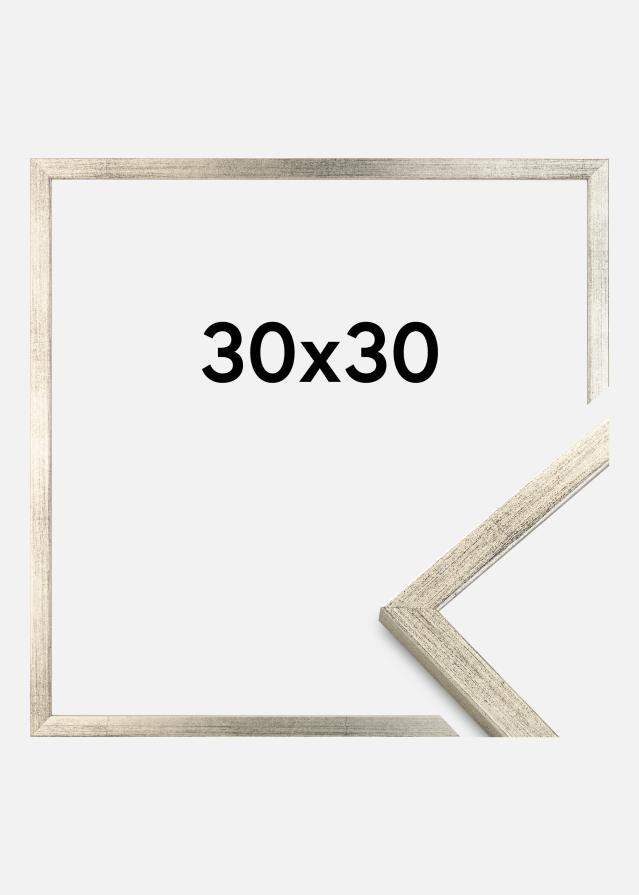 Estancia Rahmen Galant Silber 30x30 cm