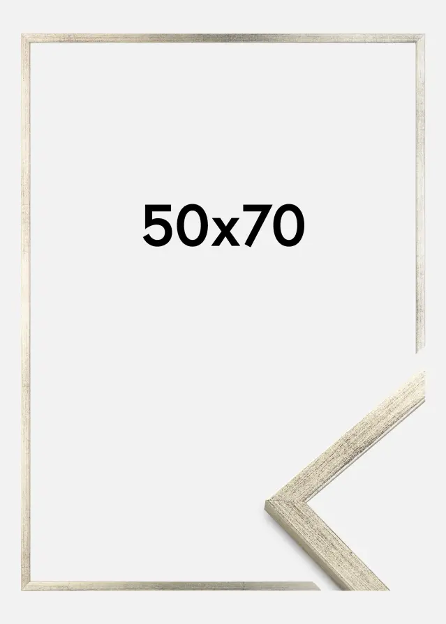 Estancia Rahmen Galant Silber 50x70 cm