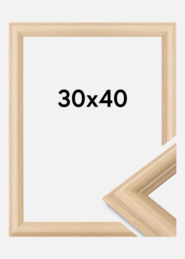 Innova Rahmen Västkusten Acrylglas Eiche 30x40 cm