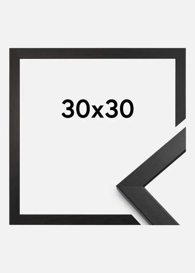 Estancia Rahmen Stilren Acrylglas Schwarz 30x30 cm