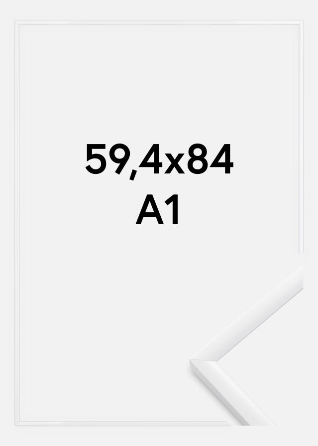 BGA Rahmen New Lifestyle Acrylglas Weiß 59,4x84,1 cm (A1)