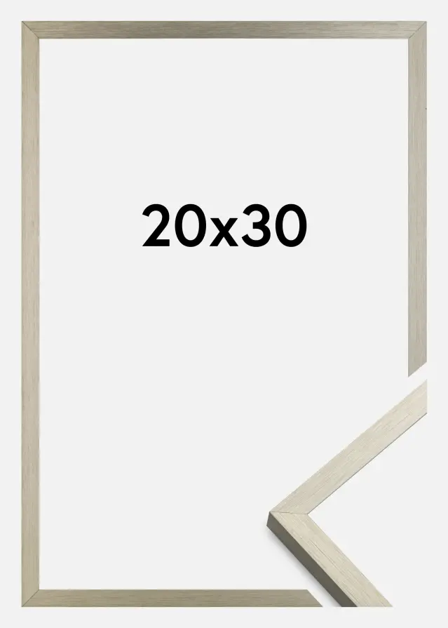 Walther Rahmen Chair Edelstahl 20x30 cm