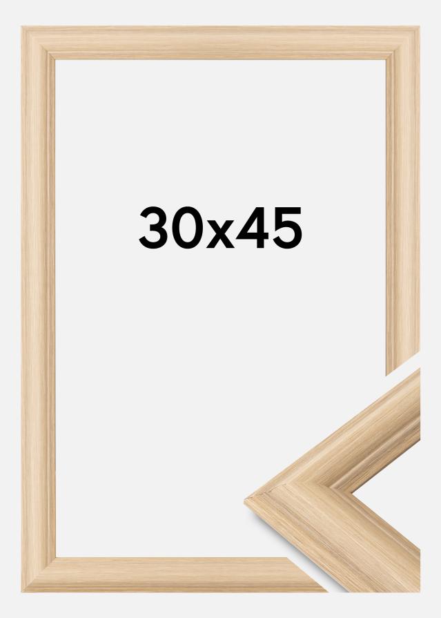 Galleri 1 Rahmen Västkusten Acrylglas Eiche 30x45 cm