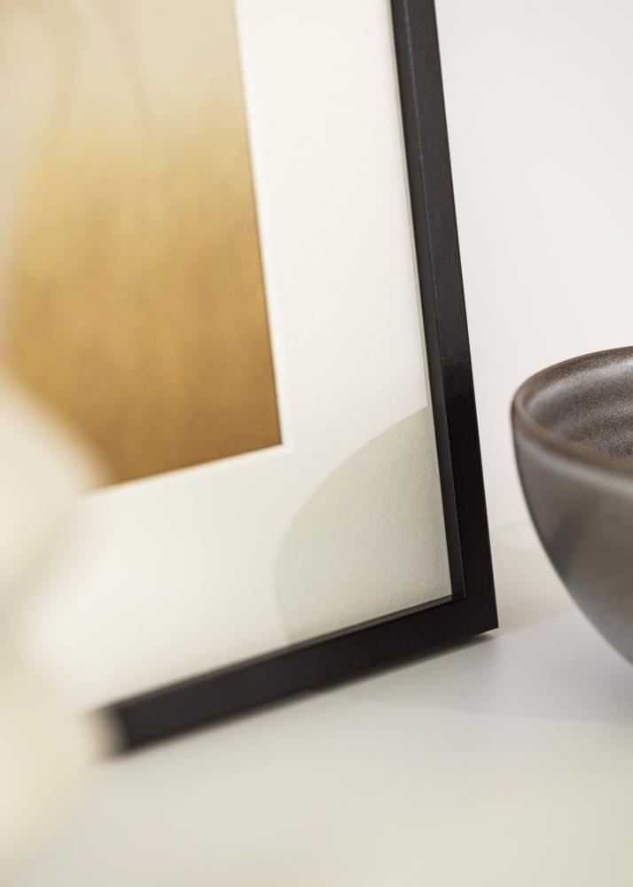 Innova Bilderrahmen Schwarz Schmal 50 x 70 cm