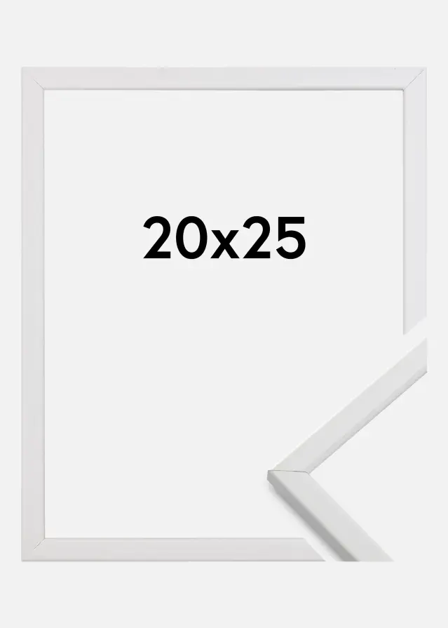 Estancia Rahmen Galant Acrylglas Weiß 20x25 cm