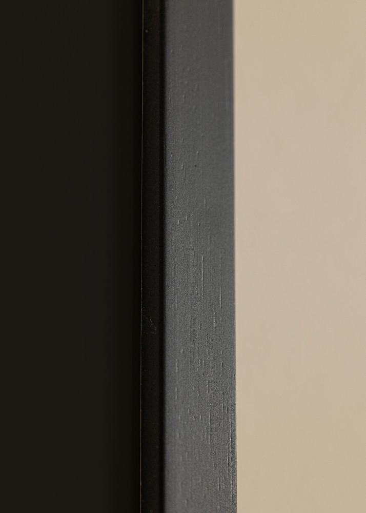 Ram med passepartou Bilderrahmen Edsbyn Schwarz 20x30 cm - Passepartout Schwarz 15x21 cm