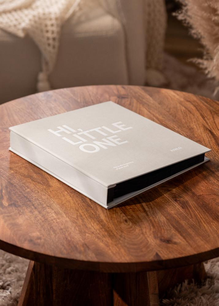 ID Factory KAILA Fotoalbum HI LITTLE ONE Grau - 600 Fotos in 10x15 cm