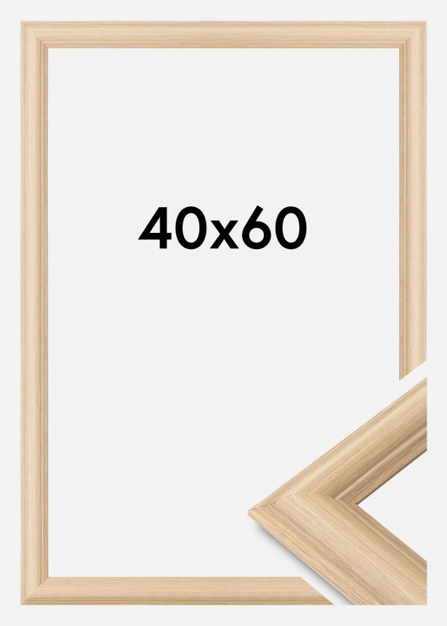 Galleri 1 Rahmen Västkusten Acrylglas Eiche 40x60 cm
