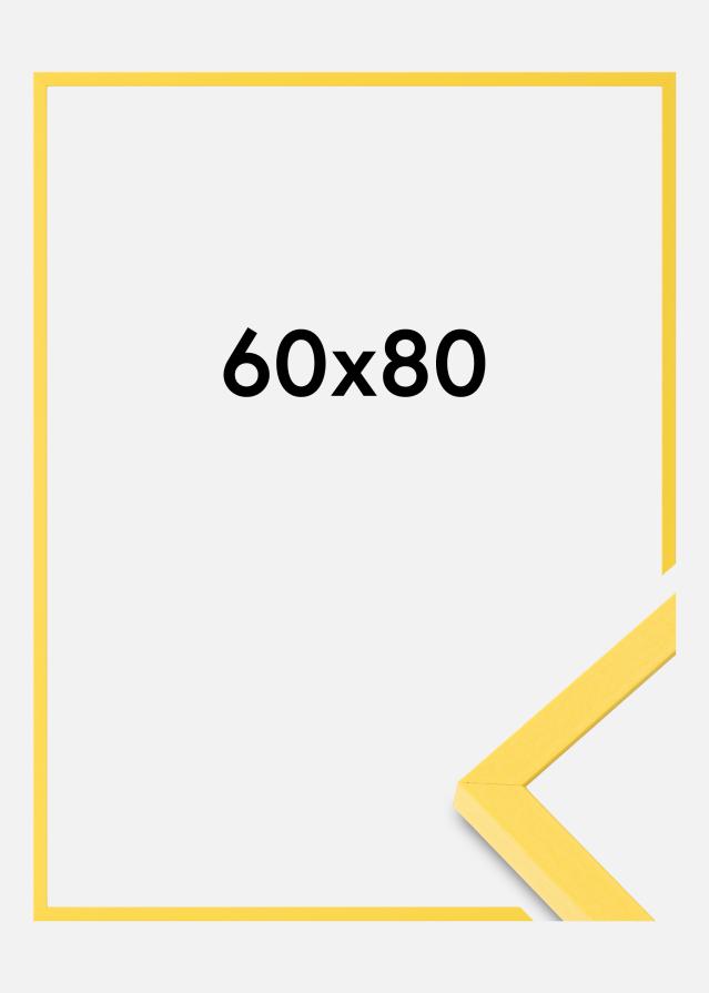 Artlink Colorful Acrylglas Gelb 60x80 cm