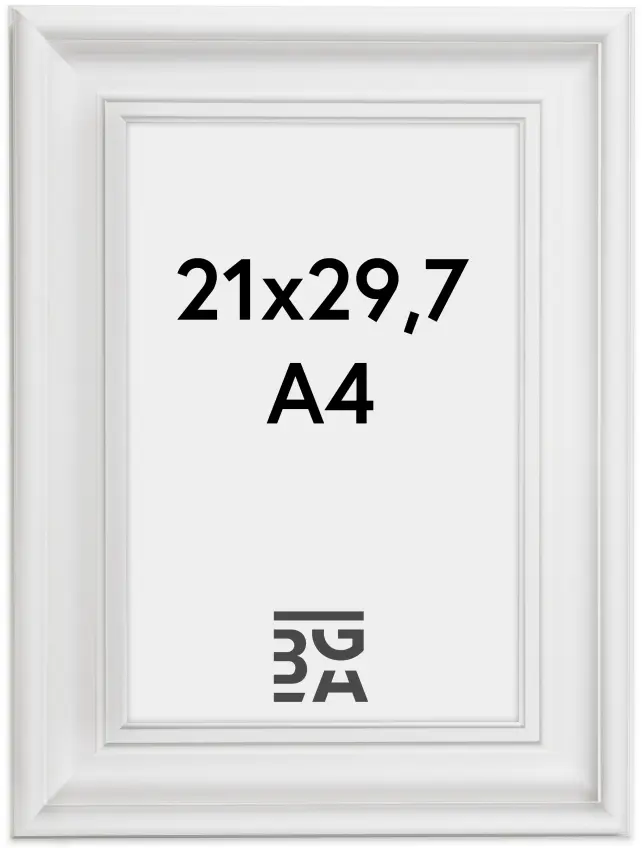 Galleri 1 Rahmen Dalarna Weiß 21x29,7 cm (A4)
