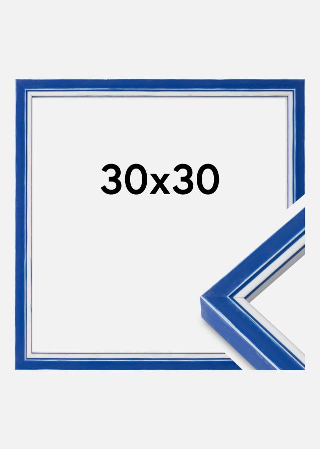 Mavanti Rahmen Diana Acrylglas Blau 30x30 cm