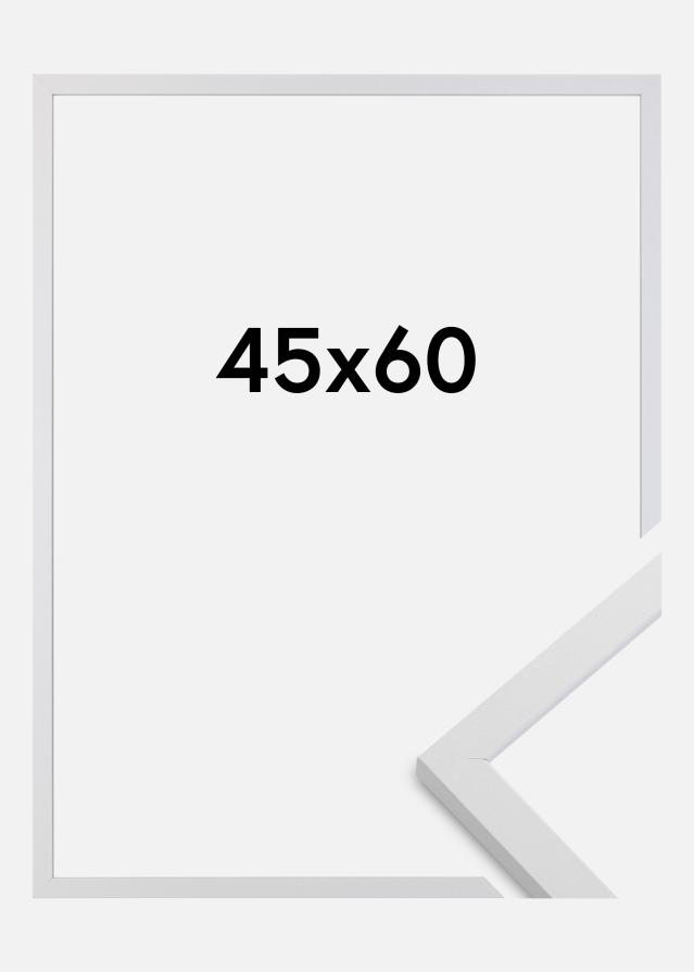 BGA Rahmen Trendy Acrylglas Weiß 45x60 cm