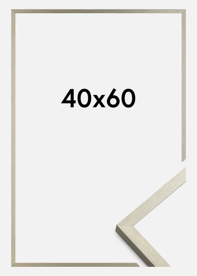 Walther Rahmen Chair Edelstahl 40x60 cm