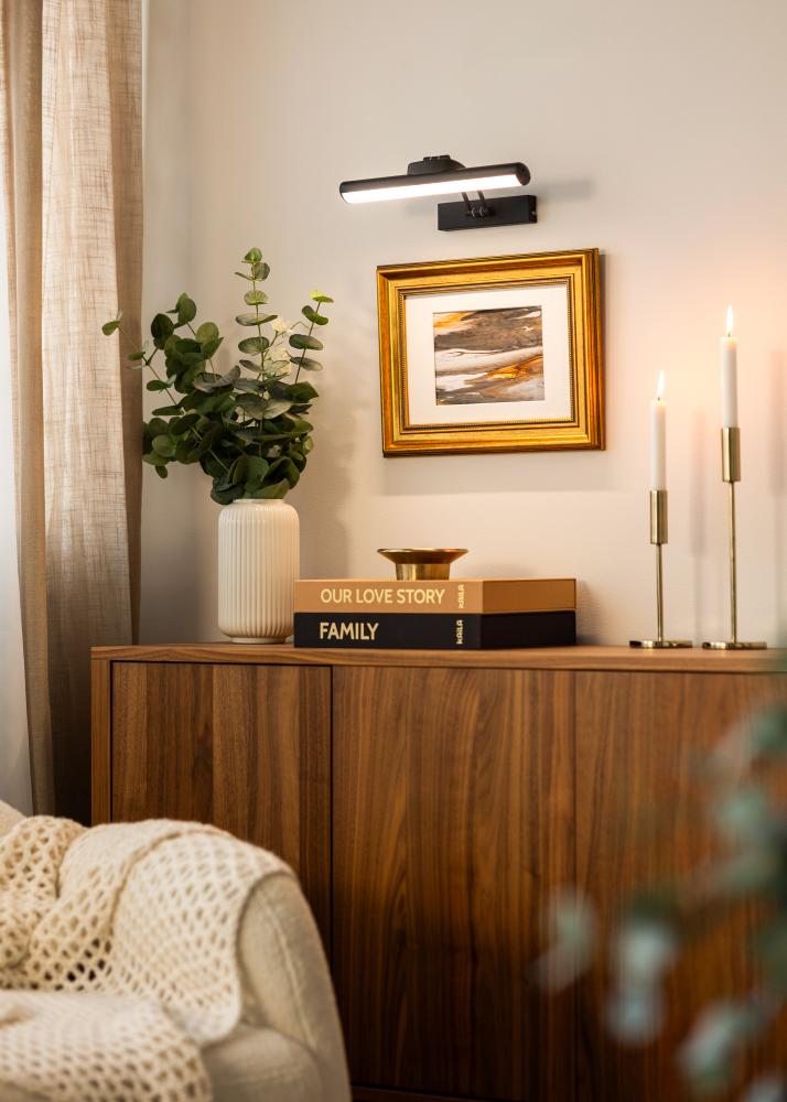 KAILA KAILA Gleam Batteriebetriebene Bilderbeleuchtung 32 cm - Schwarz