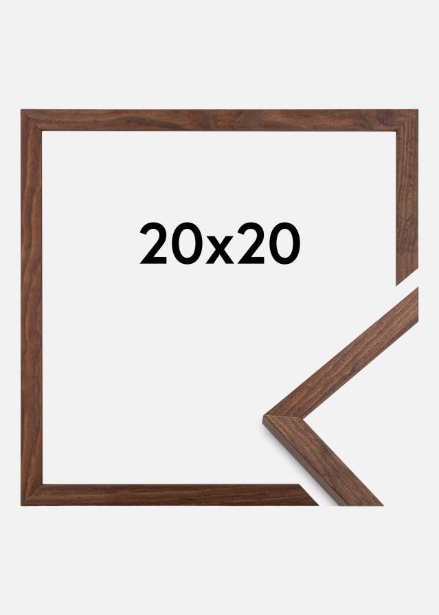 Estancia Rahmen Galant Walnuss 20x20 cm
