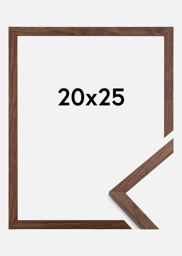 Estancia Rahmen Galant Walnuss 20x25 cm